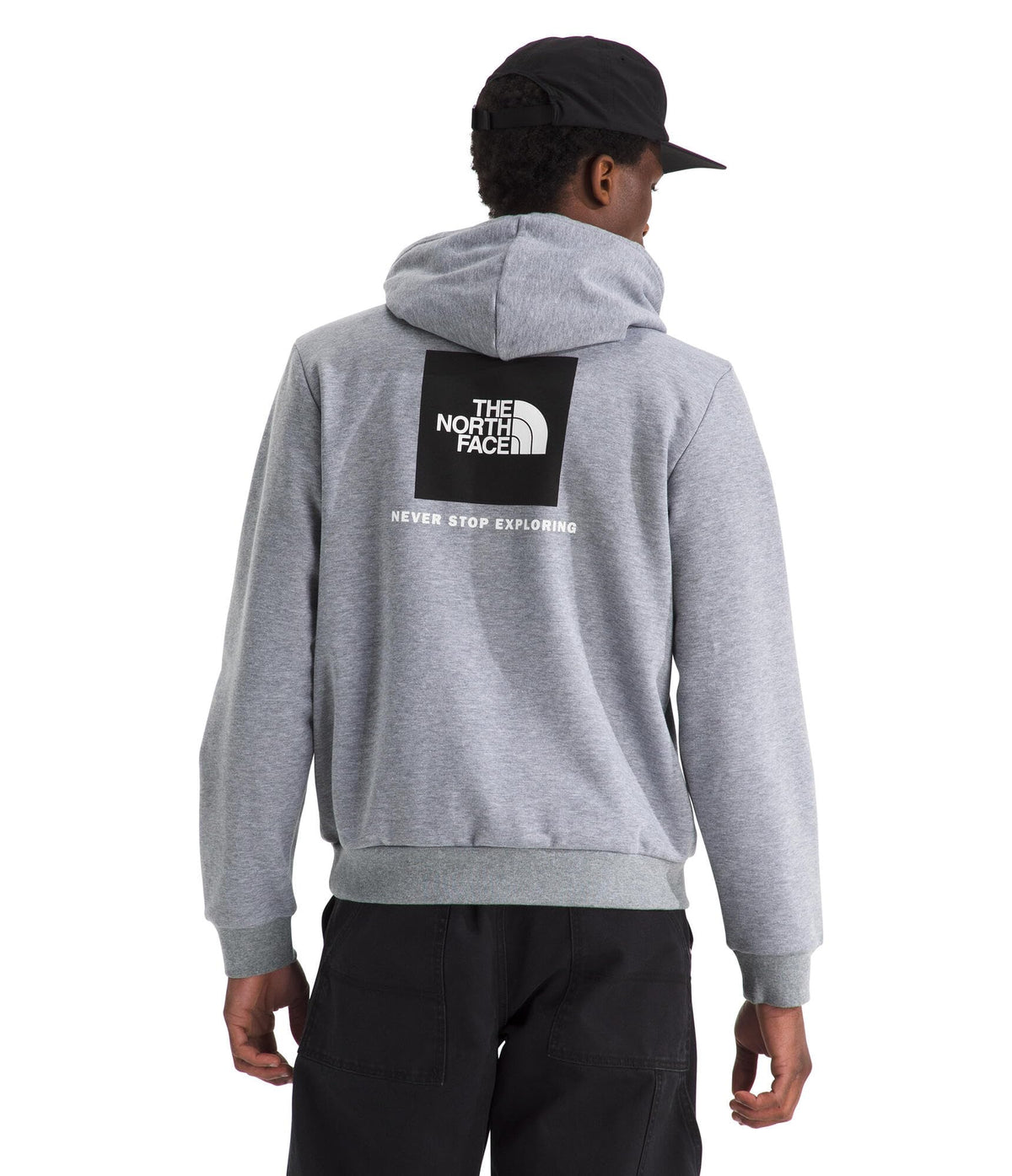 THE NORTH FACE Men's Evolution Box NSE Hoodie | Sweatshirt With 2 Piece Hood, Adjustable Drawcord, Kangaroo Hand Pocket