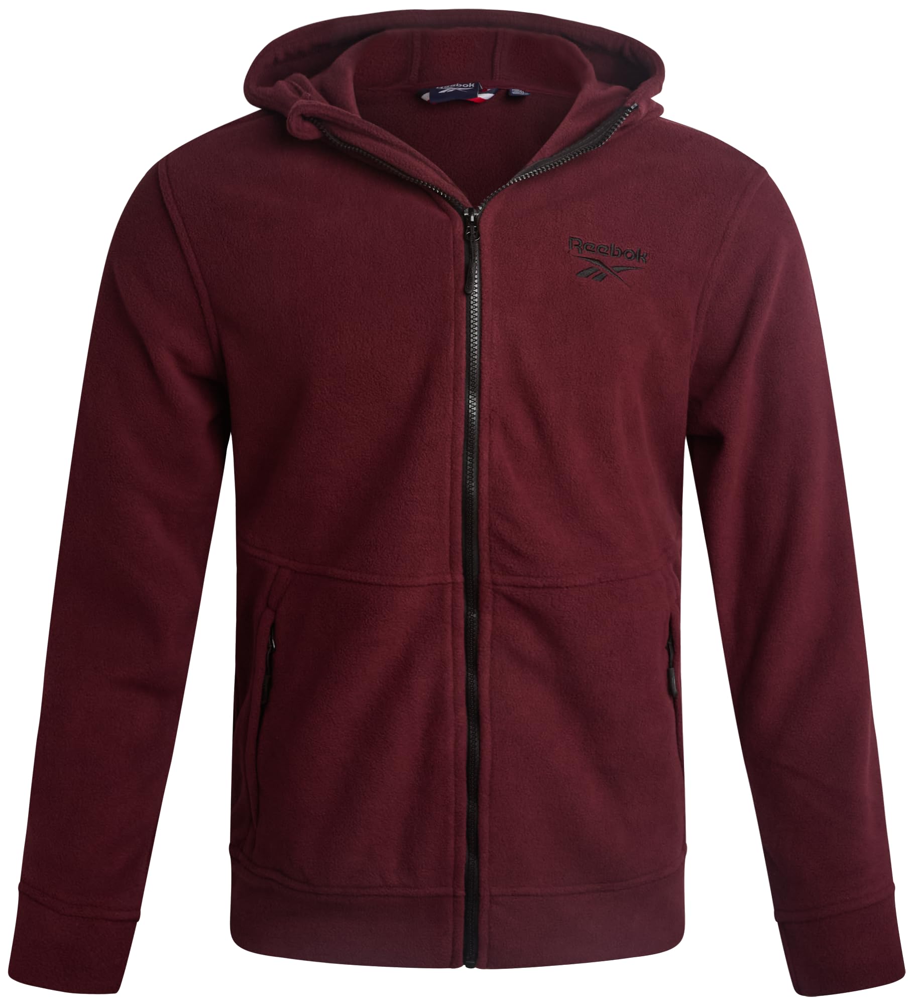 Reebok Mens Fleece Jacket - Lightweight Polar Fleece Zip Up Winter Jackets for Men - Gym Workout Running Outdoor Mens Jacket-20