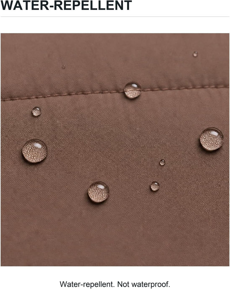 Women's Puffer Jacket, 2026 Trendy Winter Coat with Removable Hood