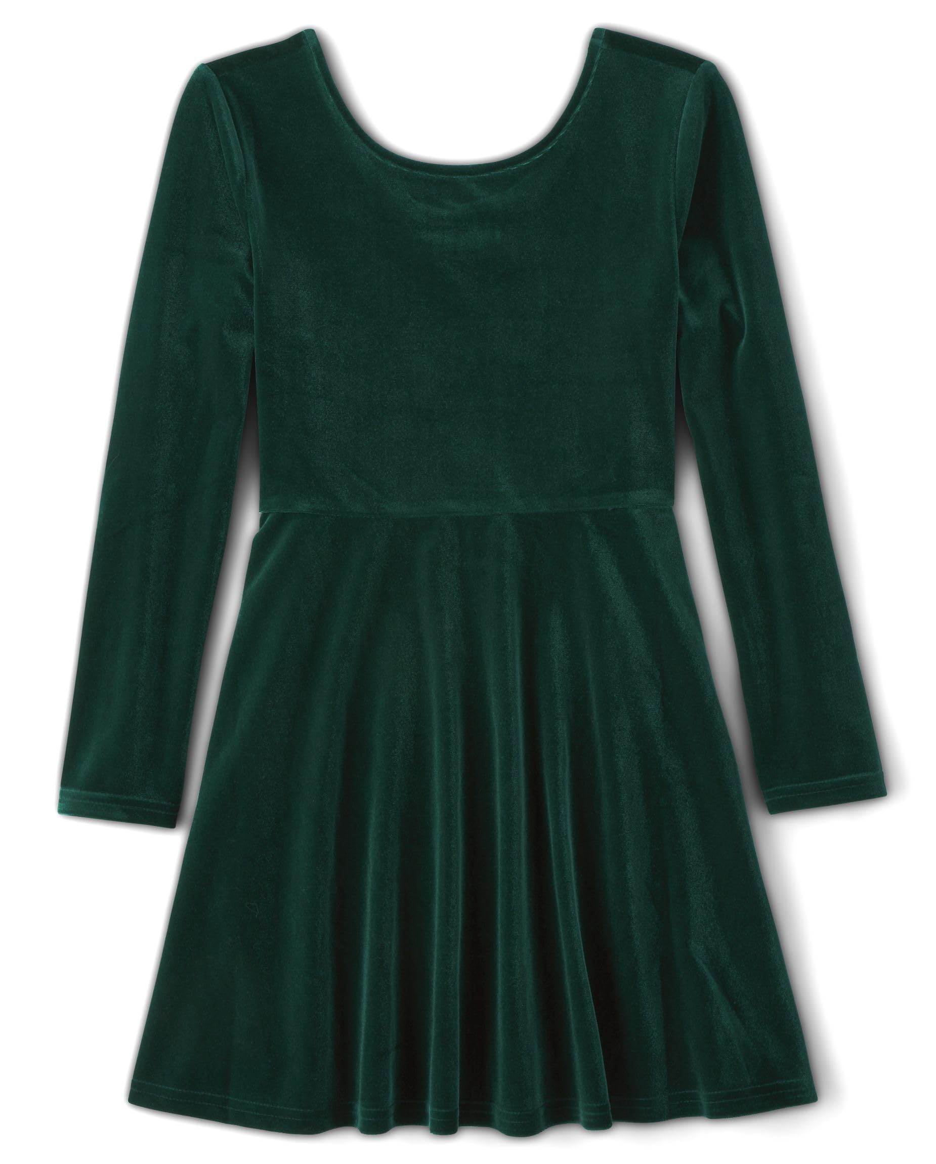 The Children's Place Girls Printed Skater Dress, Long Sleeve