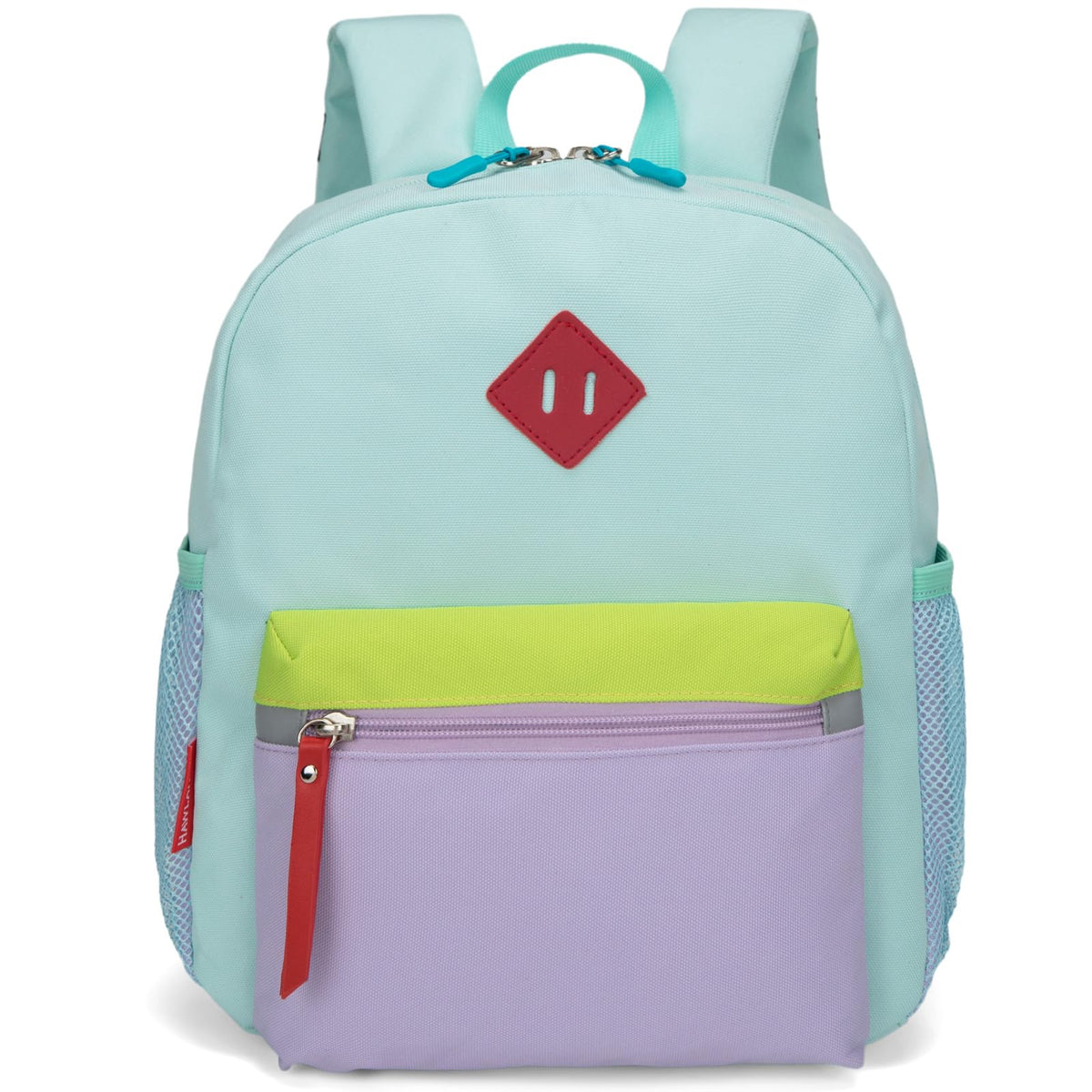 Toddler Kids Backpack for Boys or Girls, Green Blue, 12 Inch