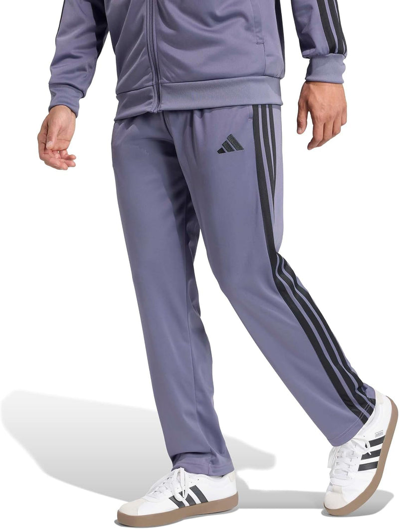 Adidas Mens 3-Stripes Tricot Open Hem Track Pants-95