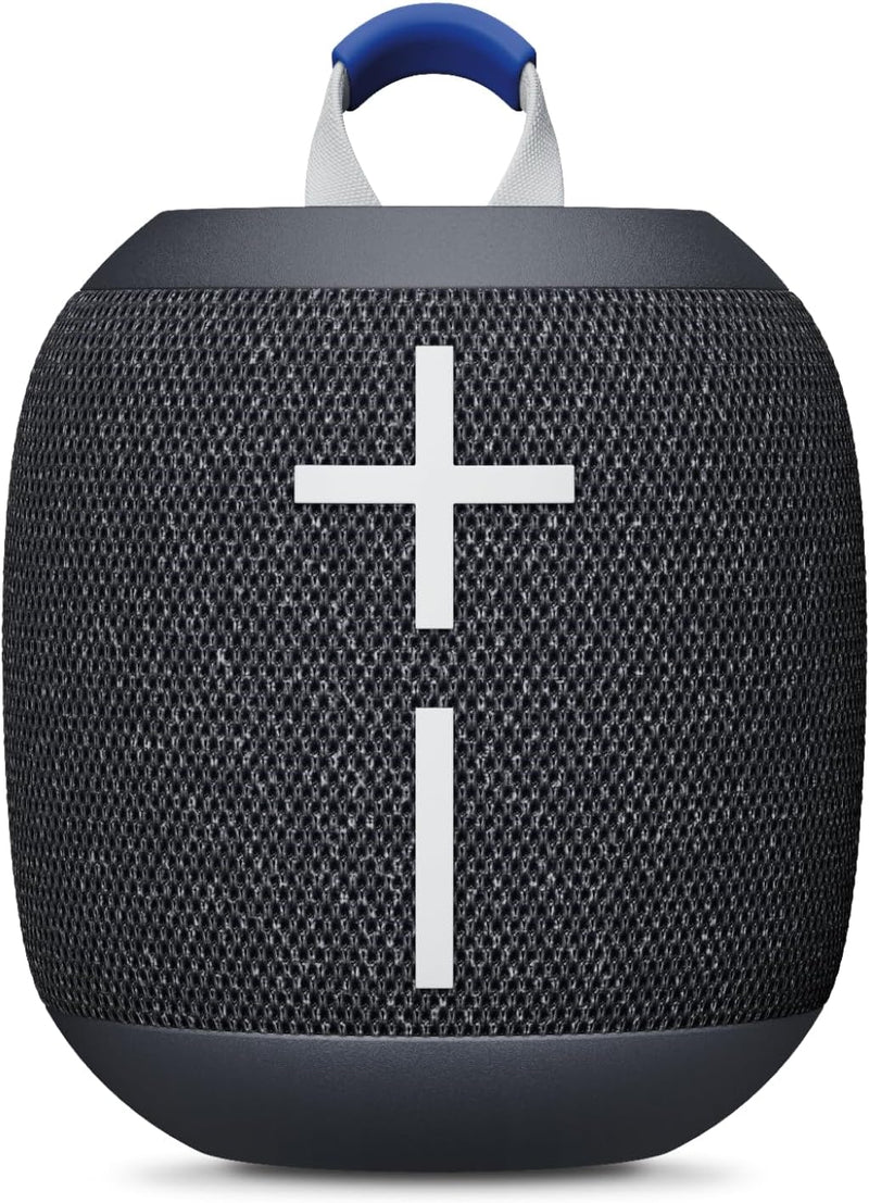 Ultimate Ears WONDERBOOM 4 Portable Waterproof Bluetooth Speaker with Big Bass and 360-Degree Sound, Dustproof Floating Speaker with 131ft (40m) Range- Black