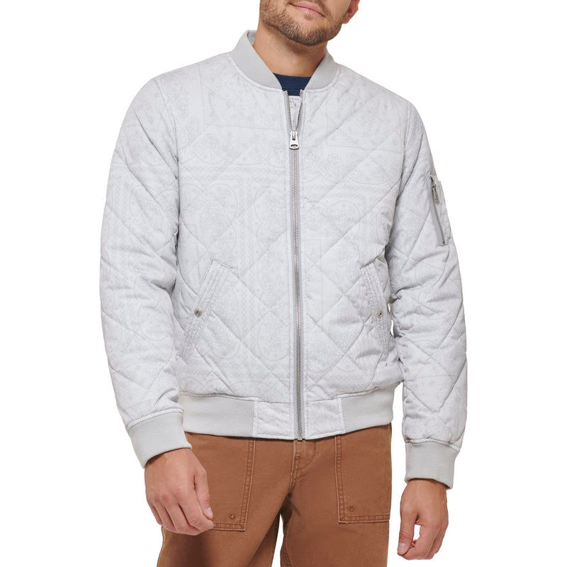 Levi's mens Diamond Quilted Bomber Jacket-44