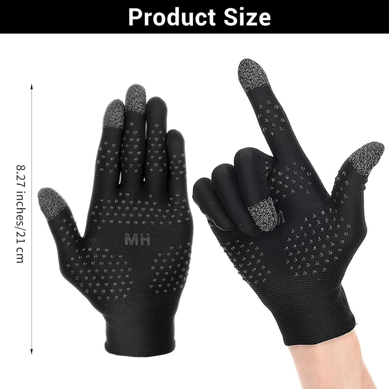Ultra-Thin Mobile Gaming Gloves Touchscreen Gaming Gloves Anti-Sweat Mobile Finger Sleeve Breathable