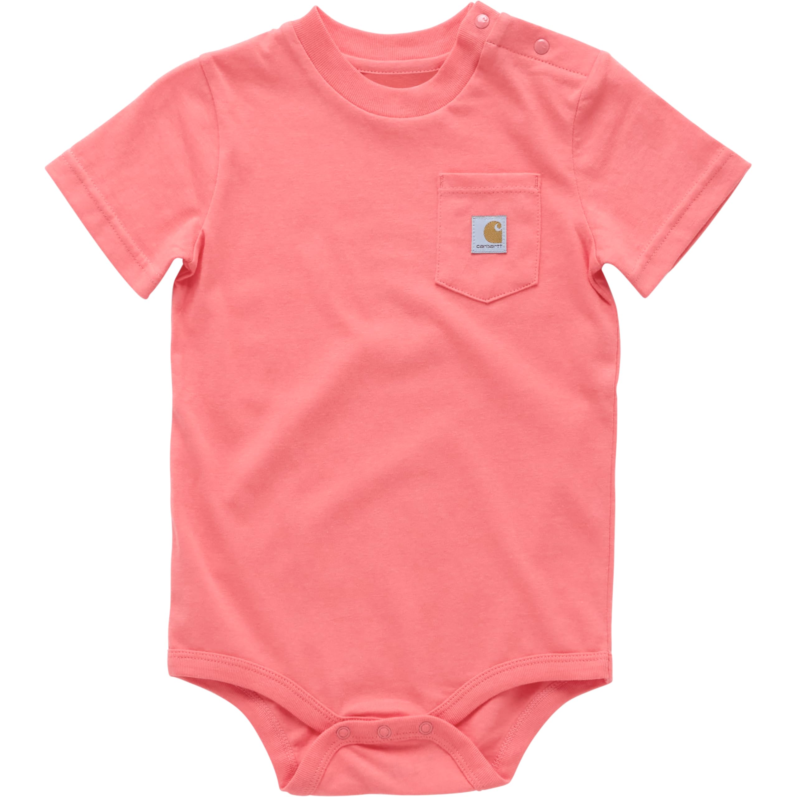 Carhartt Unisex Baby, Short-sleeve Bodysuit Pocket T-shirt