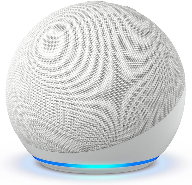 Amazon Echo Dot (newest model) - Vibrant sounding speaker, Designed for Alexa+, Great for bedrooms, dining rooms and offices, Glacier White