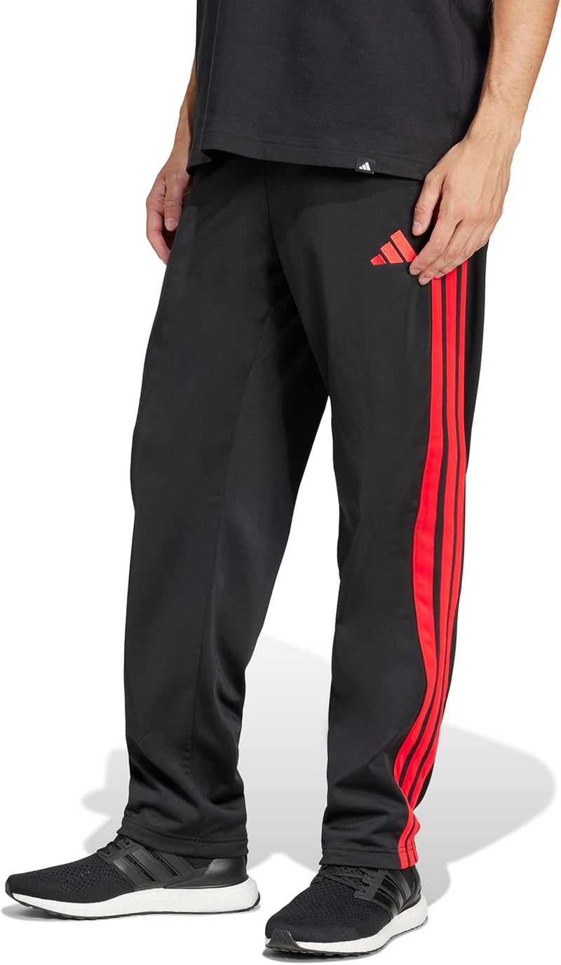 Adidas Mens 3-Stripes Tricot Open Hem Track Pants-43
