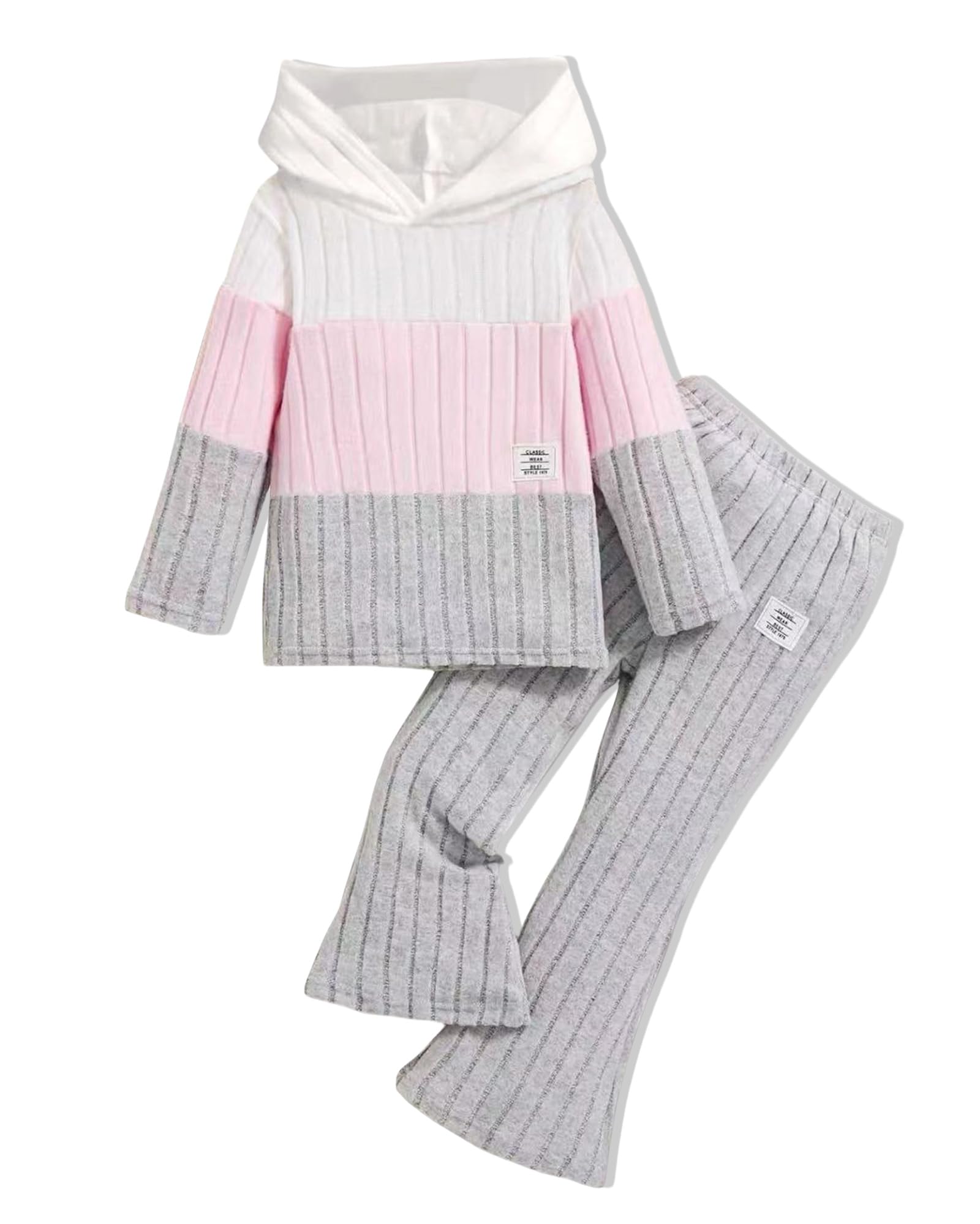 Girls Clothes Fall Girl Outfits 2Pcs Hoodie Pullover Sweatshirt+Pant+Leggings Winter Set for Size 4-8 Years Little Girls