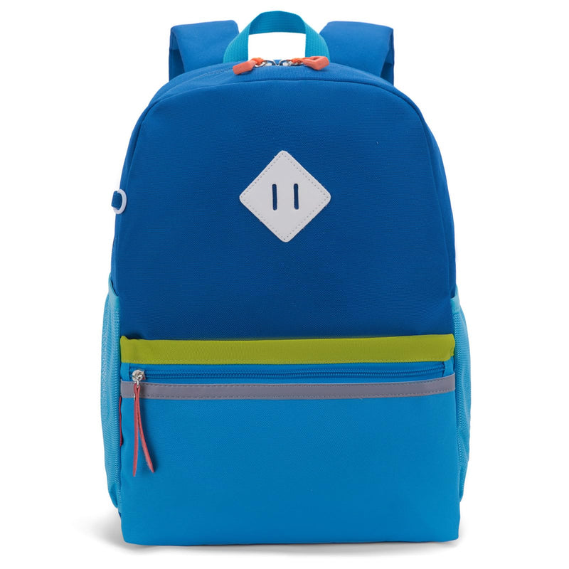 Toddler Kids Backpack for Boys or Girls, Green Blue, 12 Inch