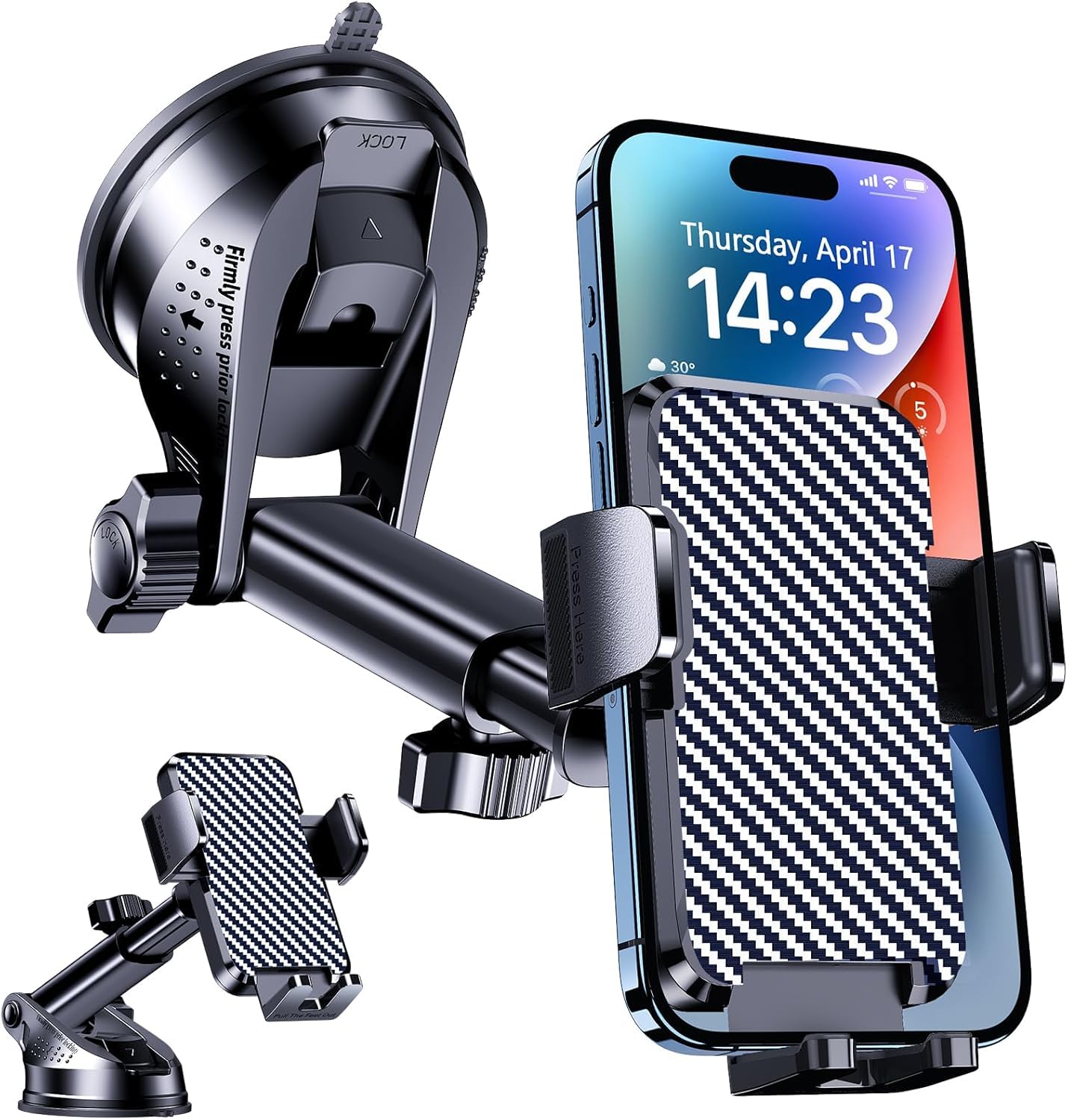 Phone Mount for Car Holders Cell Phon Holder Hands Free Phone Stand for Car Vent Automobile Mount Fit iPhone Android Smartphoe Universal Camera Mount Stabilizers