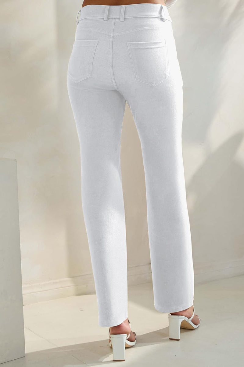 Prolific Health Women's Jean Denim Look Jeggings Straight Leg Many Colors Spandex Leggings Pants S-XXXL