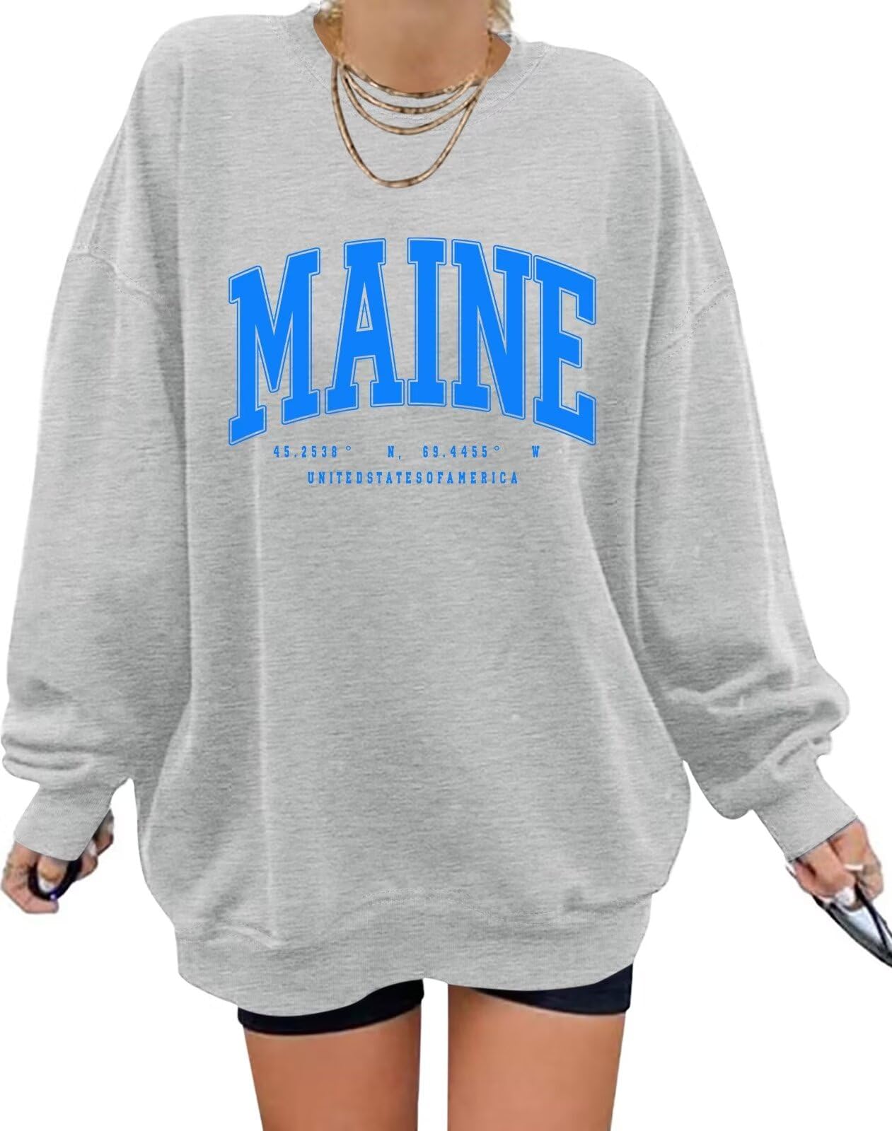 ORANDESIGNE Oversized Graphic Sweatshirt for Women Long Sleeve Crewneck Pullover Casual Fall Hoodie Tops 2025-10