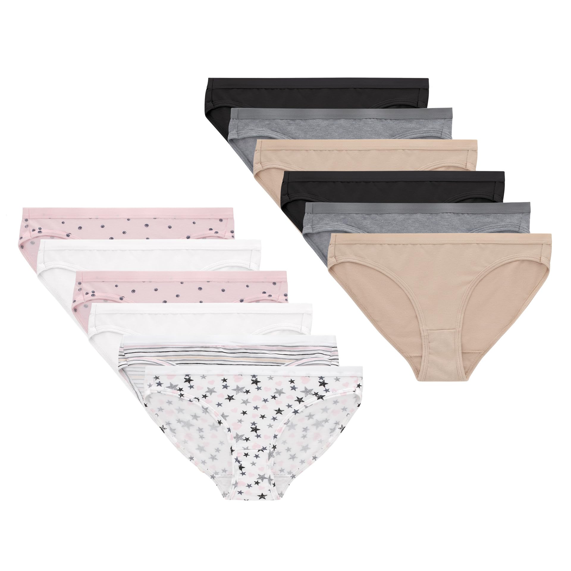 Hanes girls Cotton Stretch Underwear