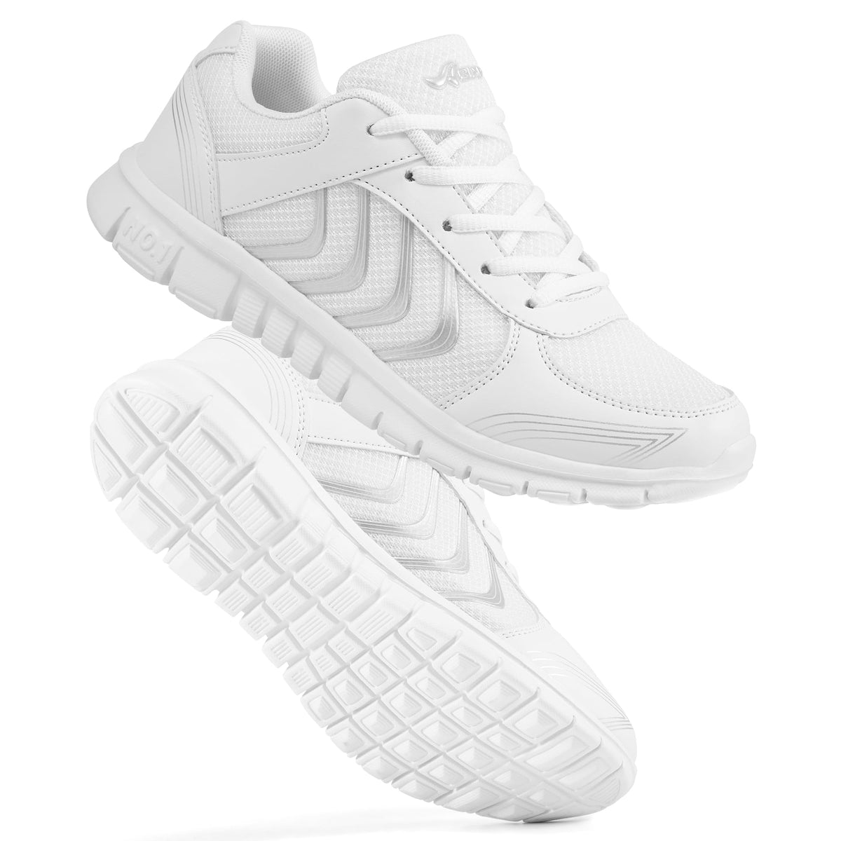 DUOYANGJIASHA Lightweight Walking Shoes for Women: Comfortable & Breathable Mesh Fashion Sneakers for Daily Wear - Casual Non Slip Tennis Shoes for Workout Gym Travel