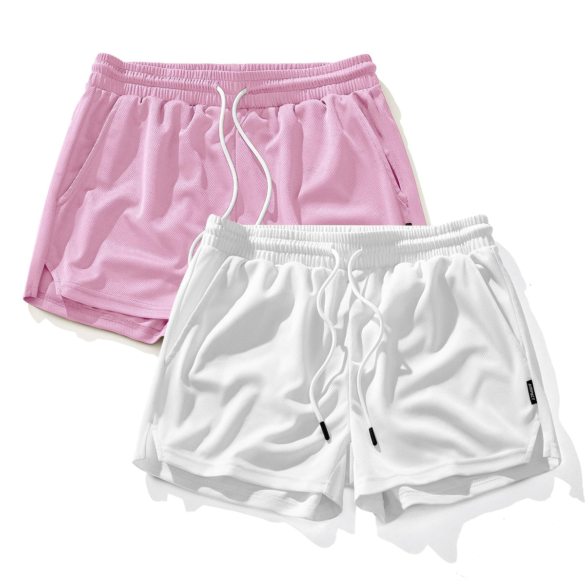 AIMPACT Mens Mesh Running Shorts 3 Inch Quick Dry Lightweight Gym Workout Athletic Shorts for Men with Pockets