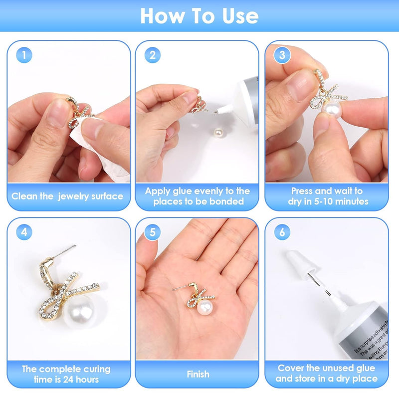 B7000 Rhinestones Glue for Crafts, 110ML Glue of Diamond Jewelry 3.7fl.oz Clear B-7000 Super Jewelry Glue Transparent Industrial Adhesive for Fabric Phone Repair Jewelery Making Crystal Gem