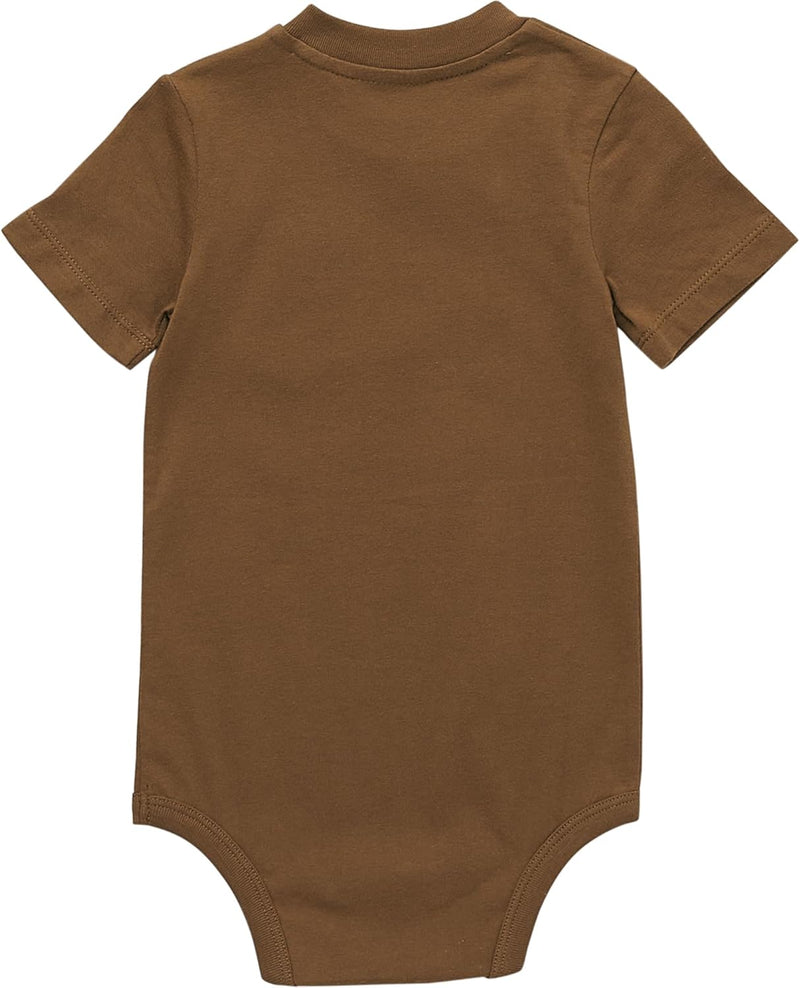 Carhartt Unisex Baby, Short-sleeve Bodysuit Pocket T-shirt