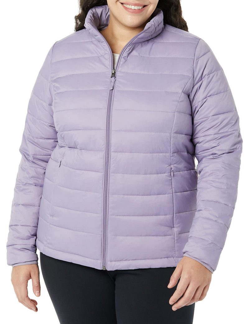 Amazon Essentials womens Lightweight Long-Sleeve Water-Resistant Packable Puffer Jacket (Available in Plus Size)-6