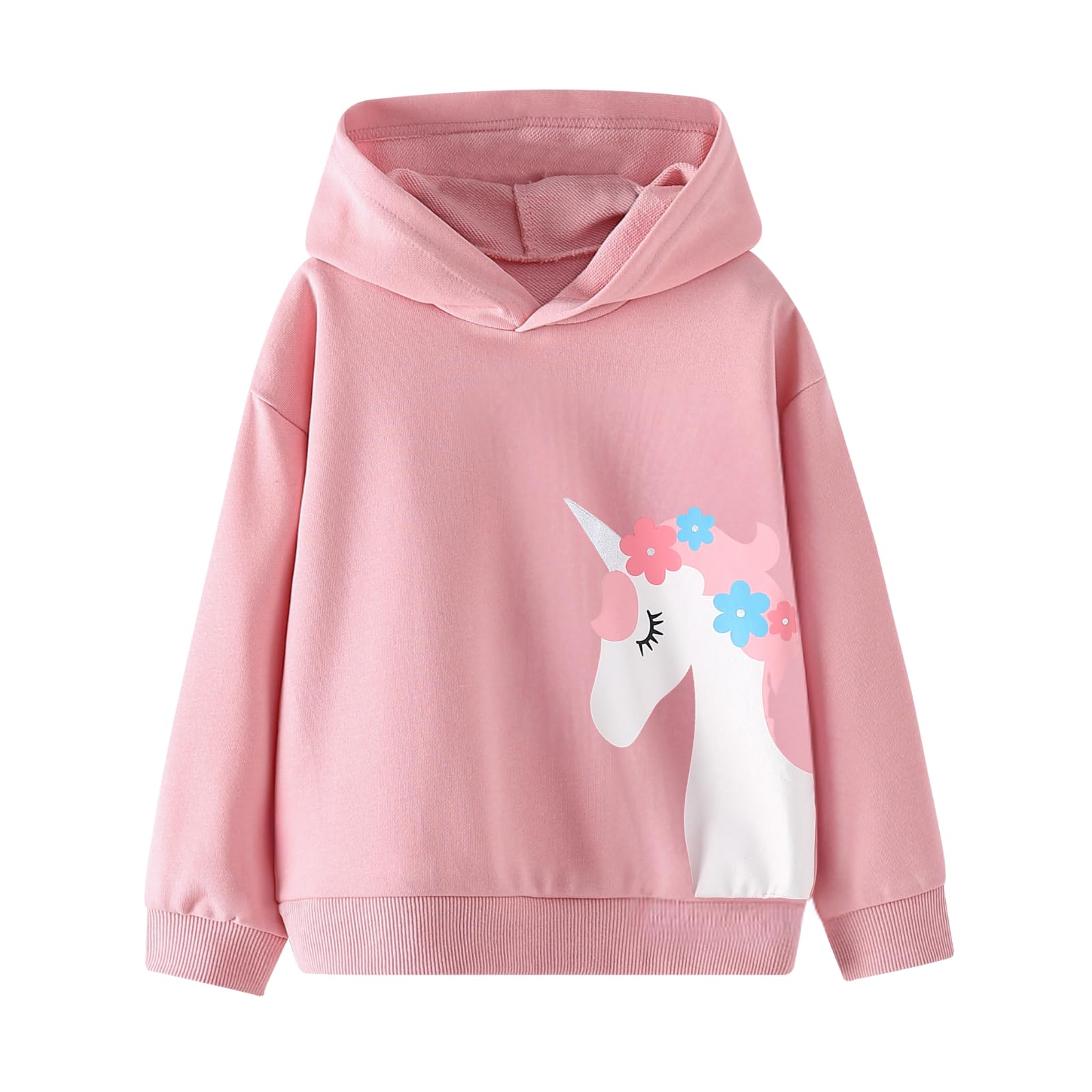 WELAKEN Sweatshirts for Girls Toddler & Kids II Little Girl's Pullover Tops Sweaters & Hoodies