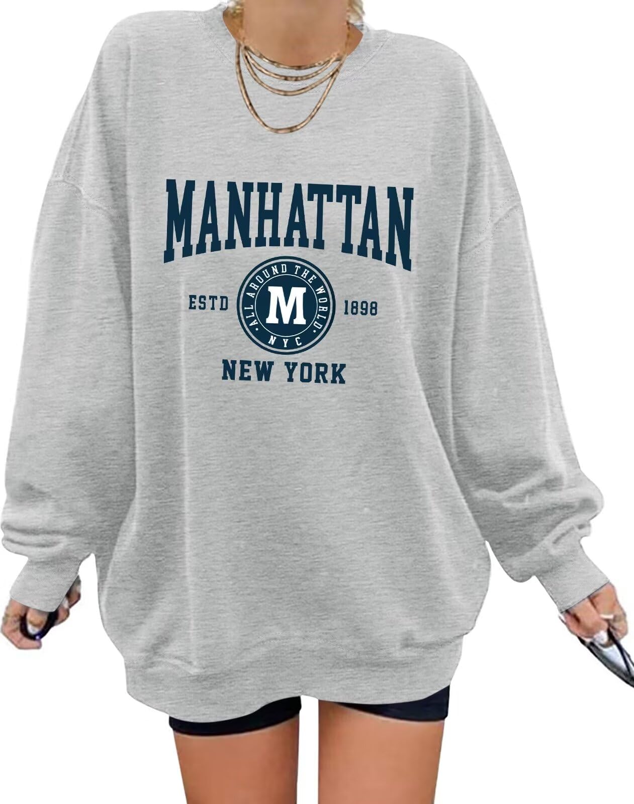 ORANDESIGNE Oversized Graphic Sweatshirt for Women Long Sleeve Crewneck Pullover Casual Fall Hoodie Tops 2025-43