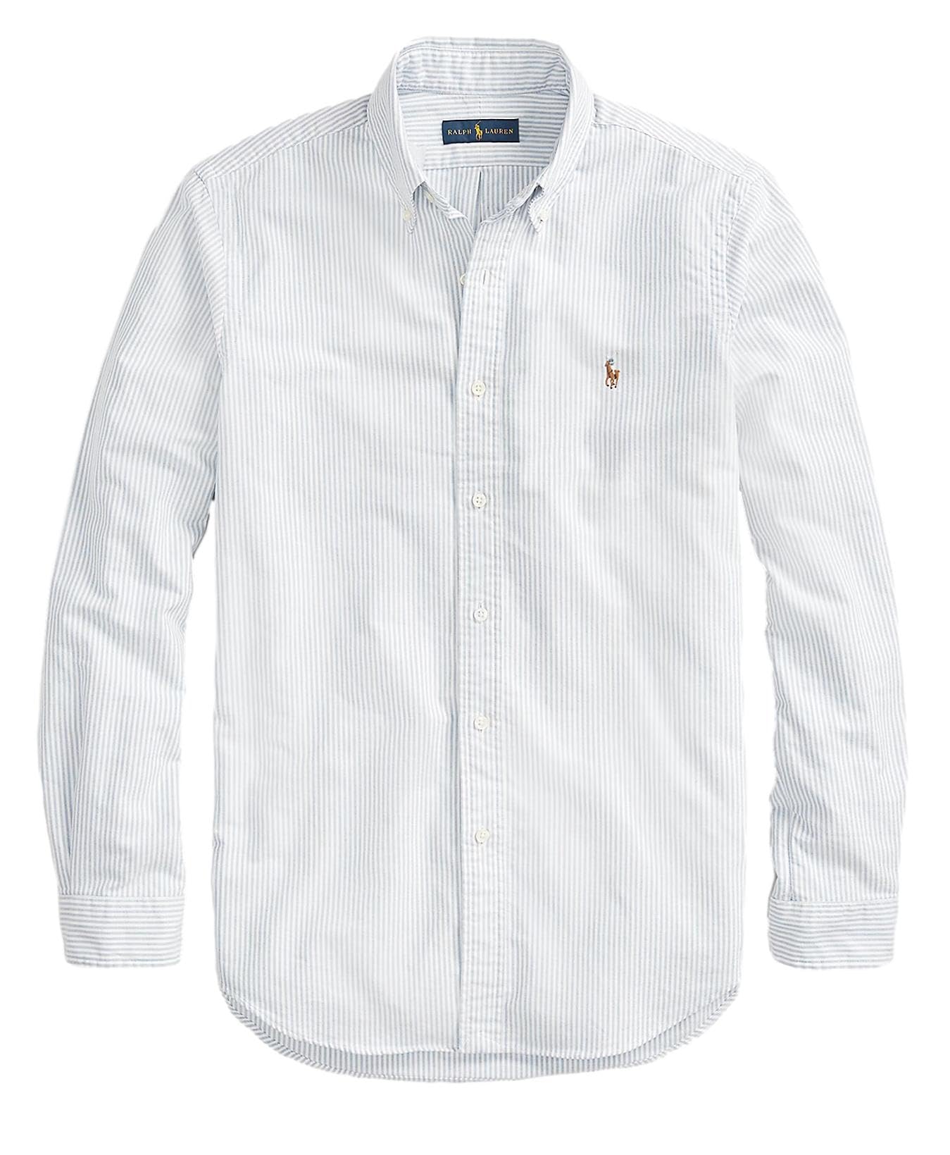 POLO RALPH LAUREN Men's Classic Oxford Long Sleeve Sport Shirt-7