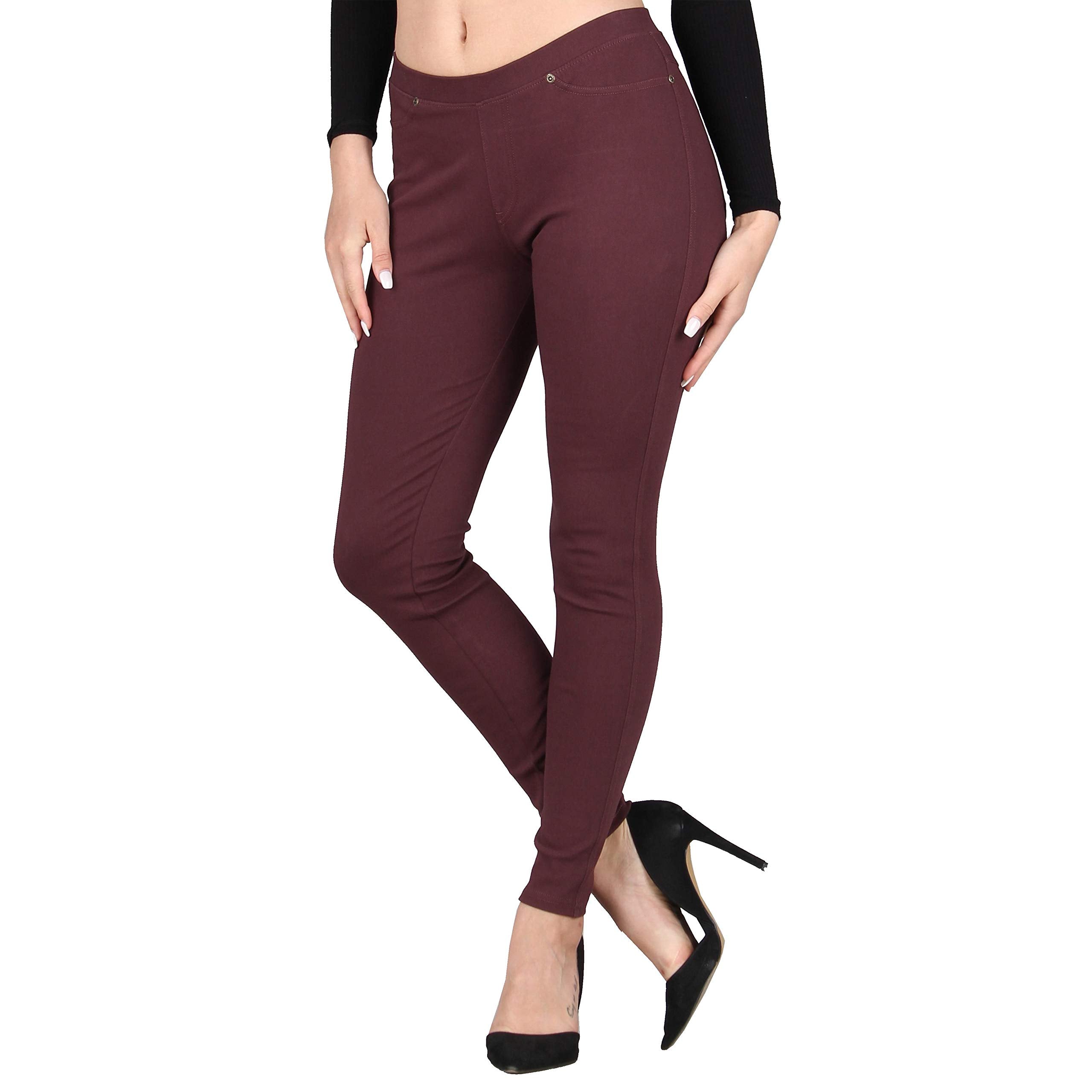 Lildy Women's Denim Jeggings, Stretchable Cotton Blend