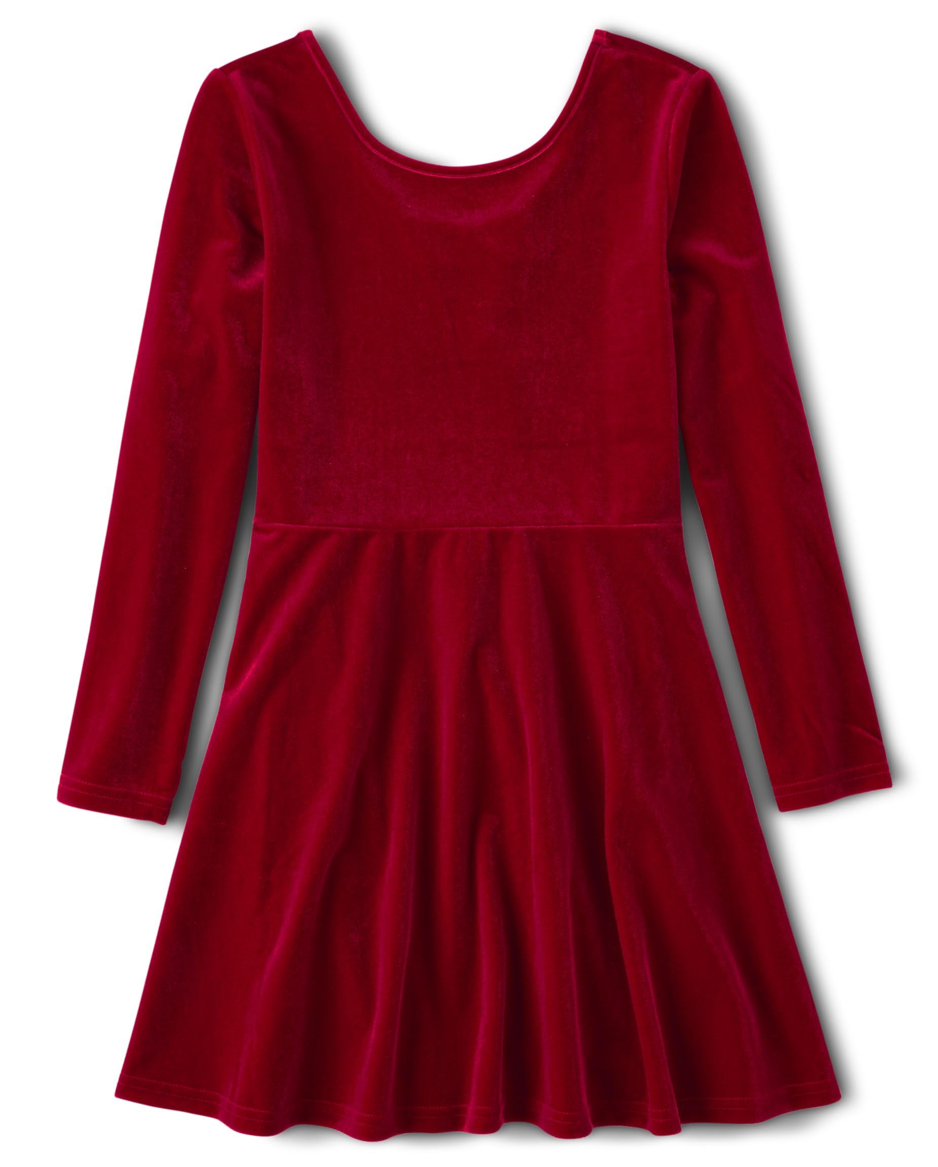 The Children's Place Girls Printed Skater Dress, Long Sleeve-58