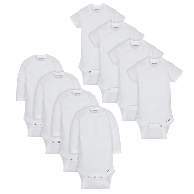 Onesies Brand unisex-baby 8-pack Short Sleeve Mix & Match Bodysuits-54