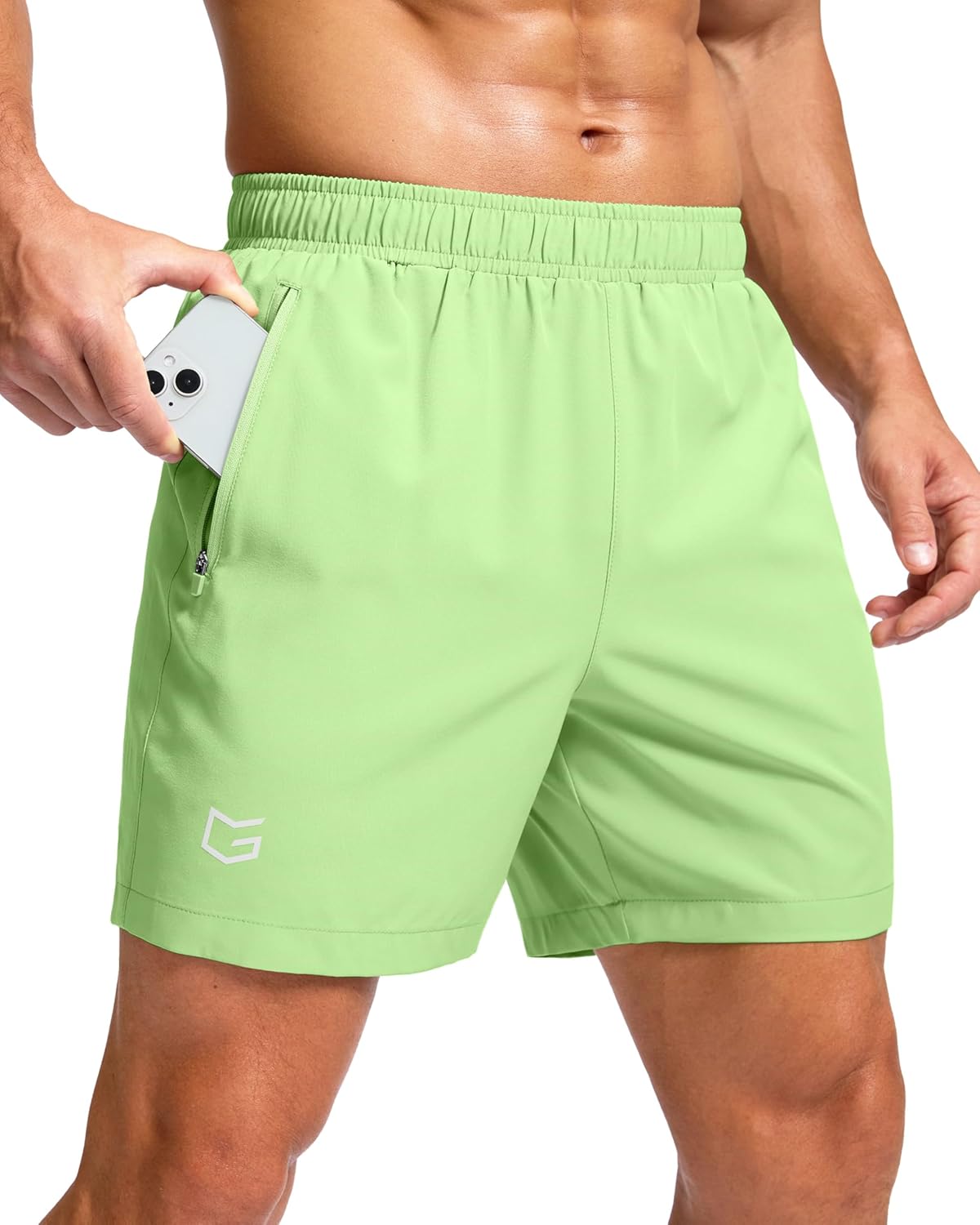 G Gradual Men's Athletic Running Shorts with Zipper Pockets Quick Dry 7"/ 5"/ 9" Workout Gym Shorts for Basketball Hiking-39
