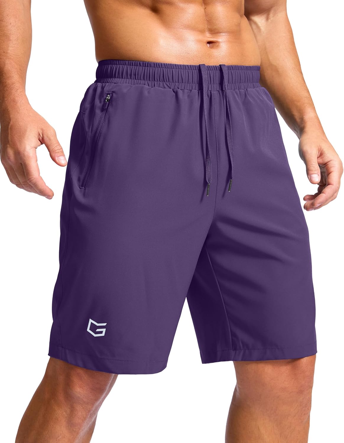 G Gradual Men's Athletic Running Shorts with Zipper Pockets Quick Dry 7"/ 5"/ 9" Workout Gym Shorts for Basketball Hiking-12