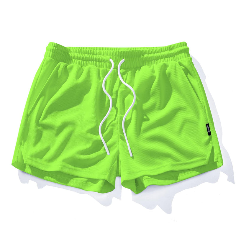 AIMPACT Mens Mesh Running Shorts 3 Inch Quick Dry Lightweight Gym Workout Athletic Shorts for Men with Pockets