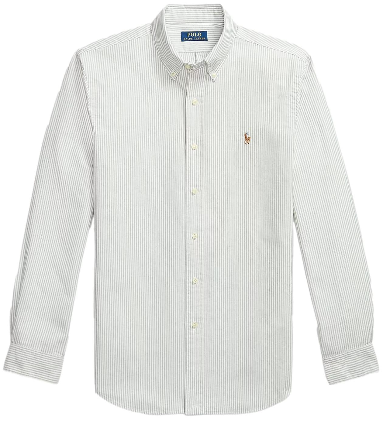 POLO RALPH LAUREN Men's Classic Oxford Long Sleeve Sport Shirt-65