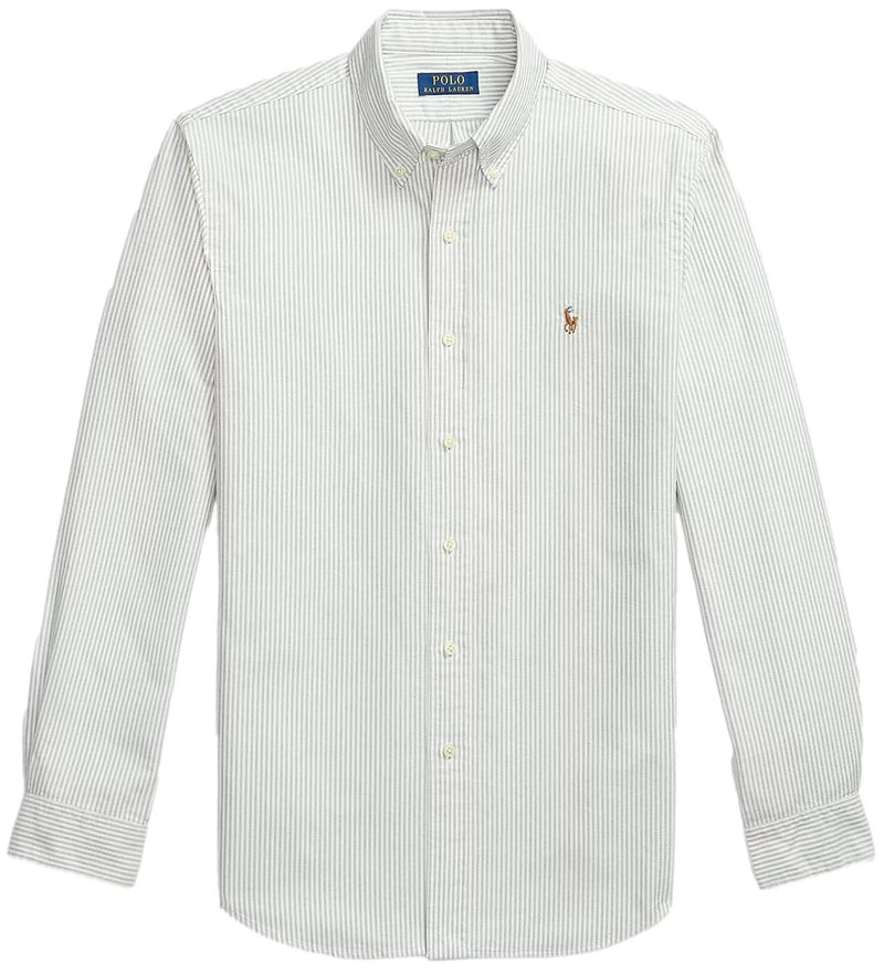 POLO RALPH LAUREN Men's Classic Oxford Long Sleeve Sport Shirt-65