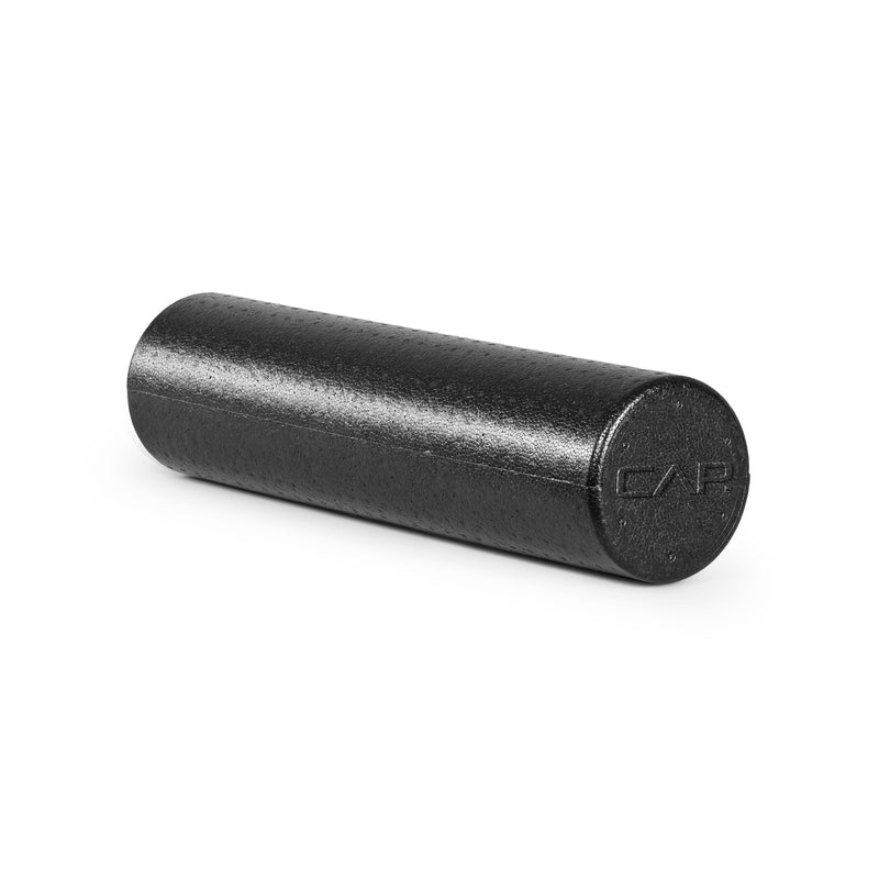 CAP 36-Inch Firm High-Density Foam Roller, Exercise & Recovery Massage, Black
