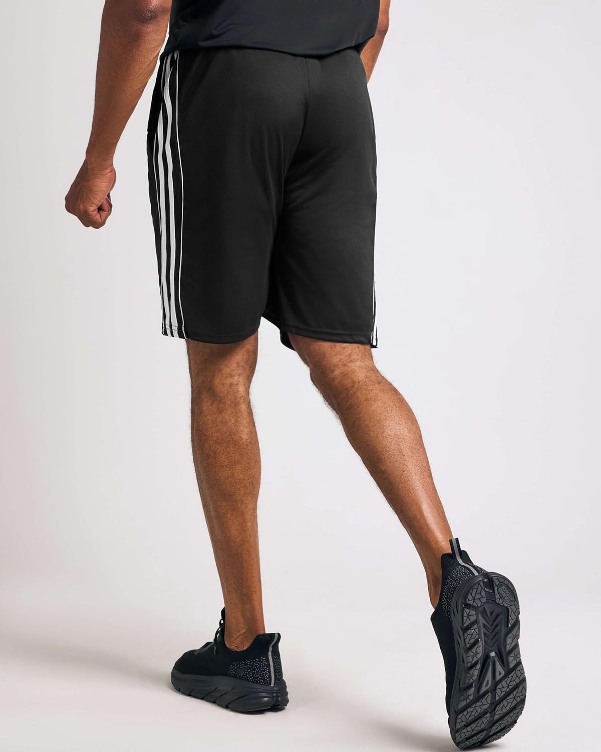 Real Essentials 5 Pack: Men’s 9" Mesh Shorts – Athletic Gym, Workout, Basketball, Running, Casual Lounge Activewear Pockets