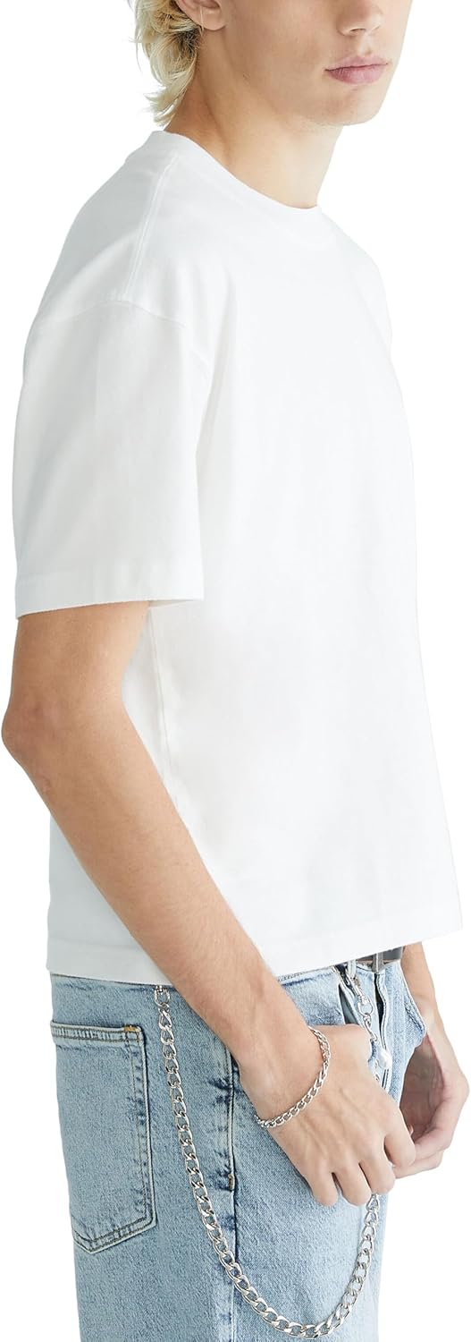 Aeropostale Men's Washed Boxy Fit Crew Tee