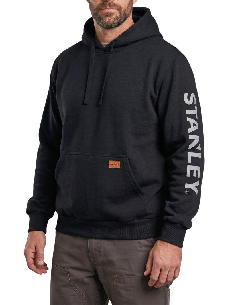 STANLEY Heavyweight Hoodie Men - Work Hoodie Heavy Duty Pullover Sweatshirt