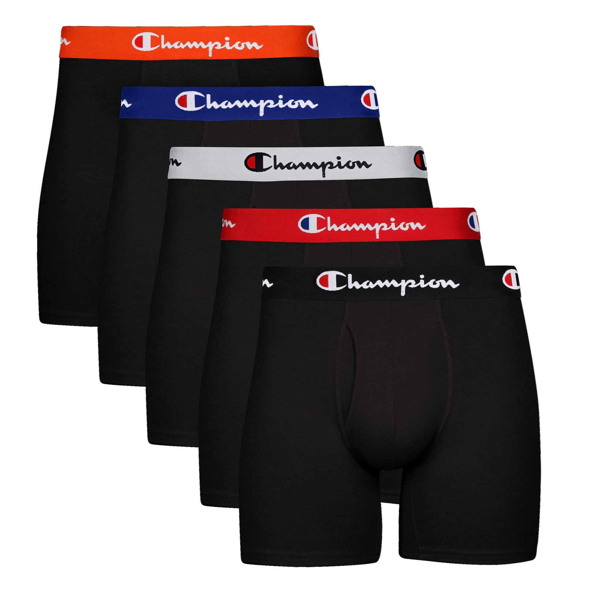 Champion Men's Everyday Cotton Stretch- 5 Pack-4