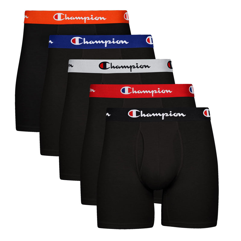Champion Men's Everyday Cotton Stretch- 5 Pack-4