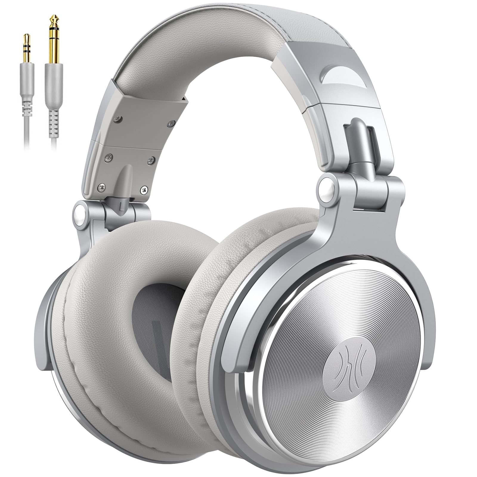 OneOdio Wired Over Ear Headphones Hi-Res Studio Monitor & Mixing DJ Stereo Headsets with 50mm Drivers and 1/4 to 3.5mm Jack for AMP Computer Recording Podcast Keyboard Guitar Laptop - Black