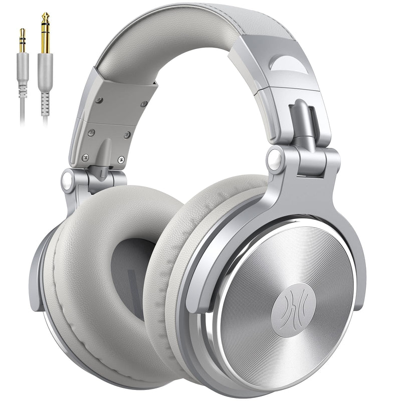 OneOdio Wired Over Ear Headphones Hi-Res Studio Monitor & Mixing DJ Stereo Headsets with 50mm Drivers and 1/4 to 3.5mm Jack for AMP Computer Recording Podcast Keyboard Guitar Laptop - Black