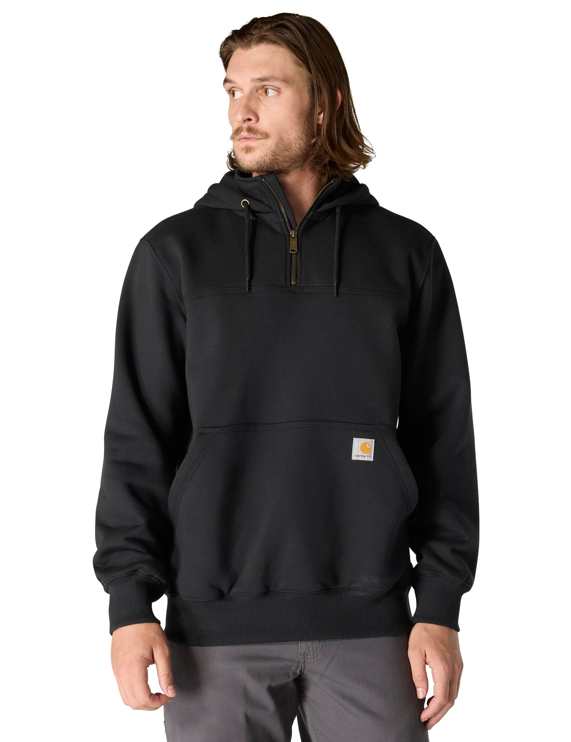Carhartt mens Rain Defender Loose Fit Heavyweight Quarter-zip Sweatshirt-60