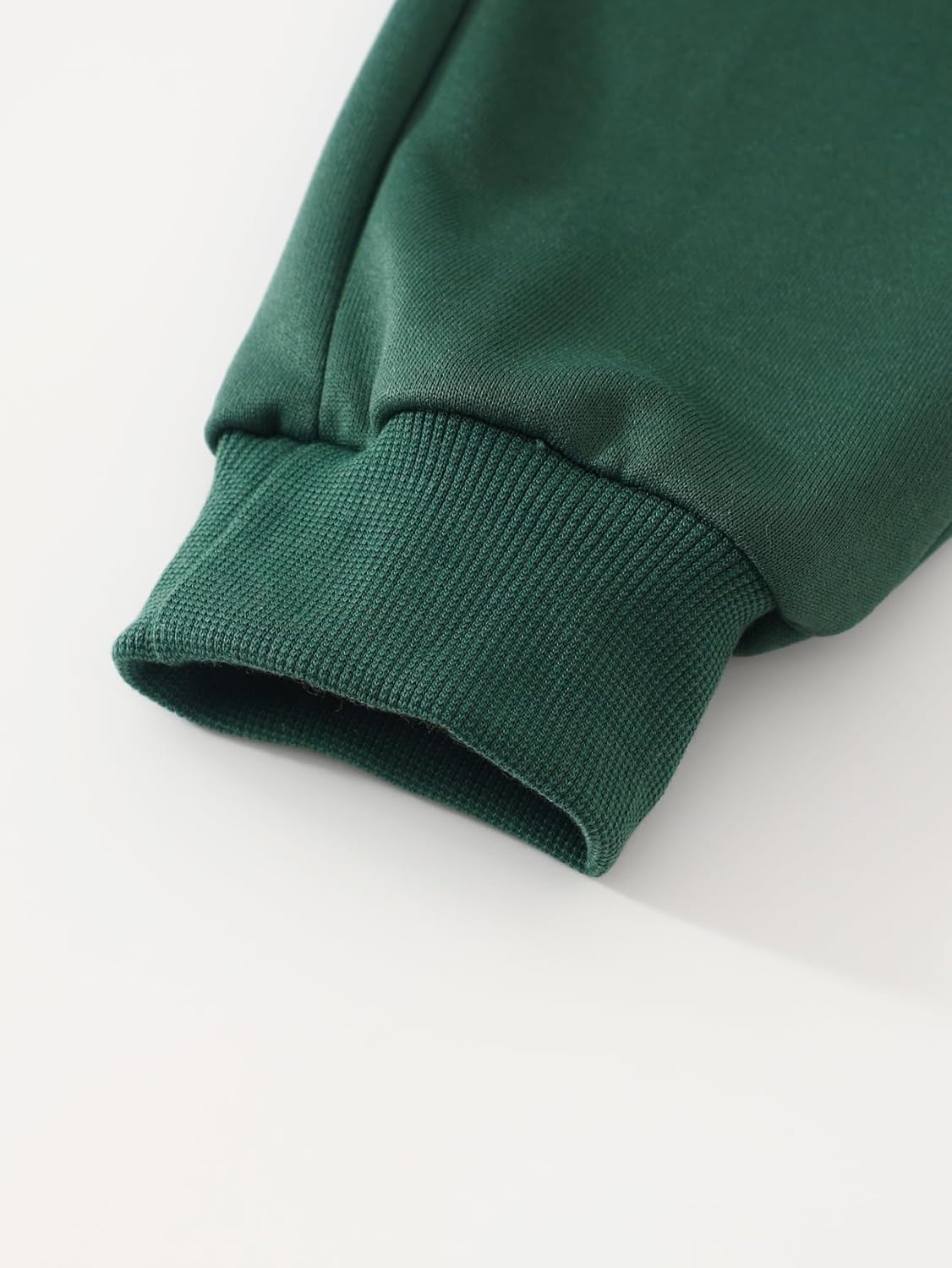 Fdqin 2Pcs Kids Boys Flannel Plaid Shirt Tops Pants Set Hoodie Sweatsuit for Fall Winter Spring Outfits 4-12 Years