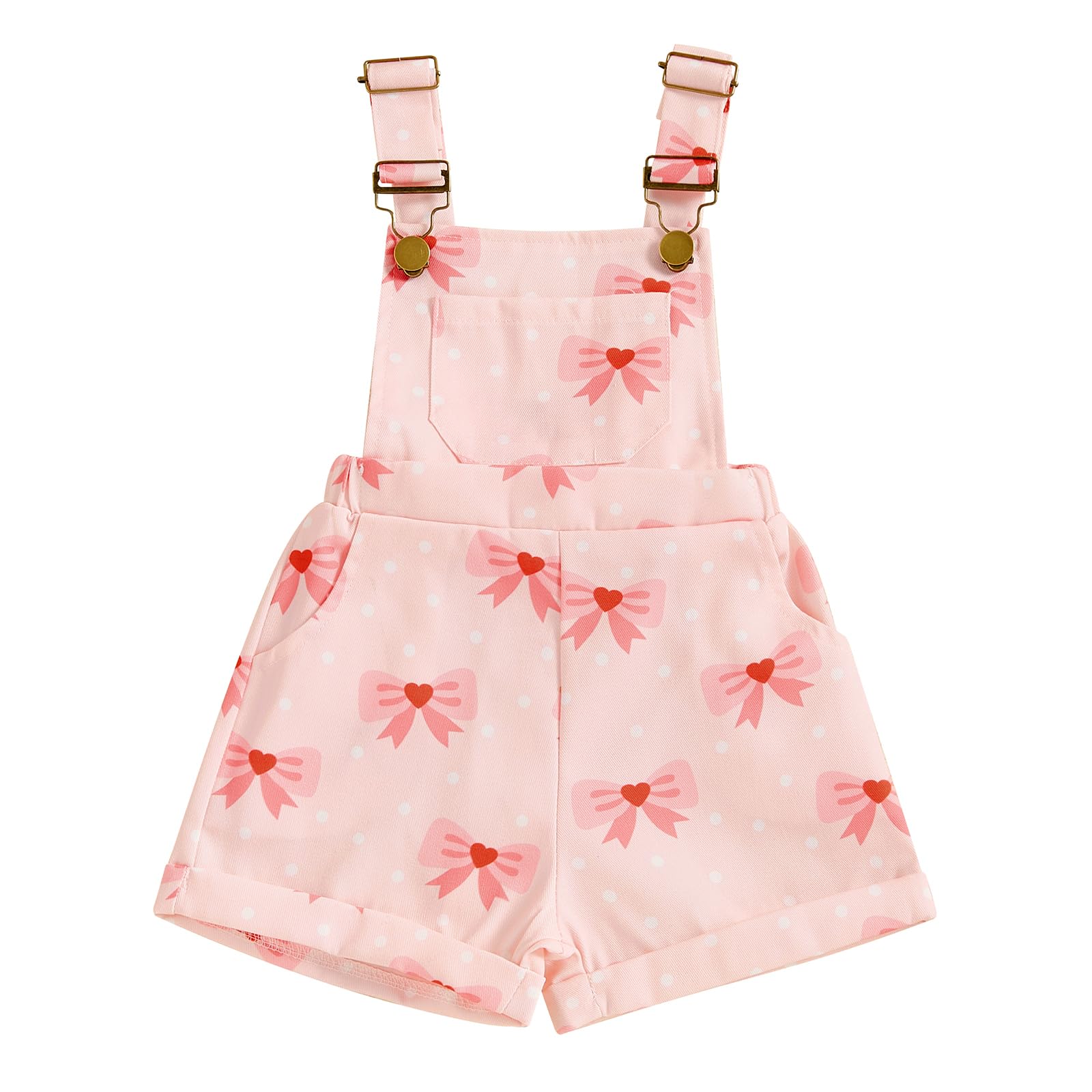 Ayalinggo St Patricks Baby Girl Boy Outfit Toddler St Patricks Lucky Clover Overalls Jeans Shorts Summer Clothes Clothing