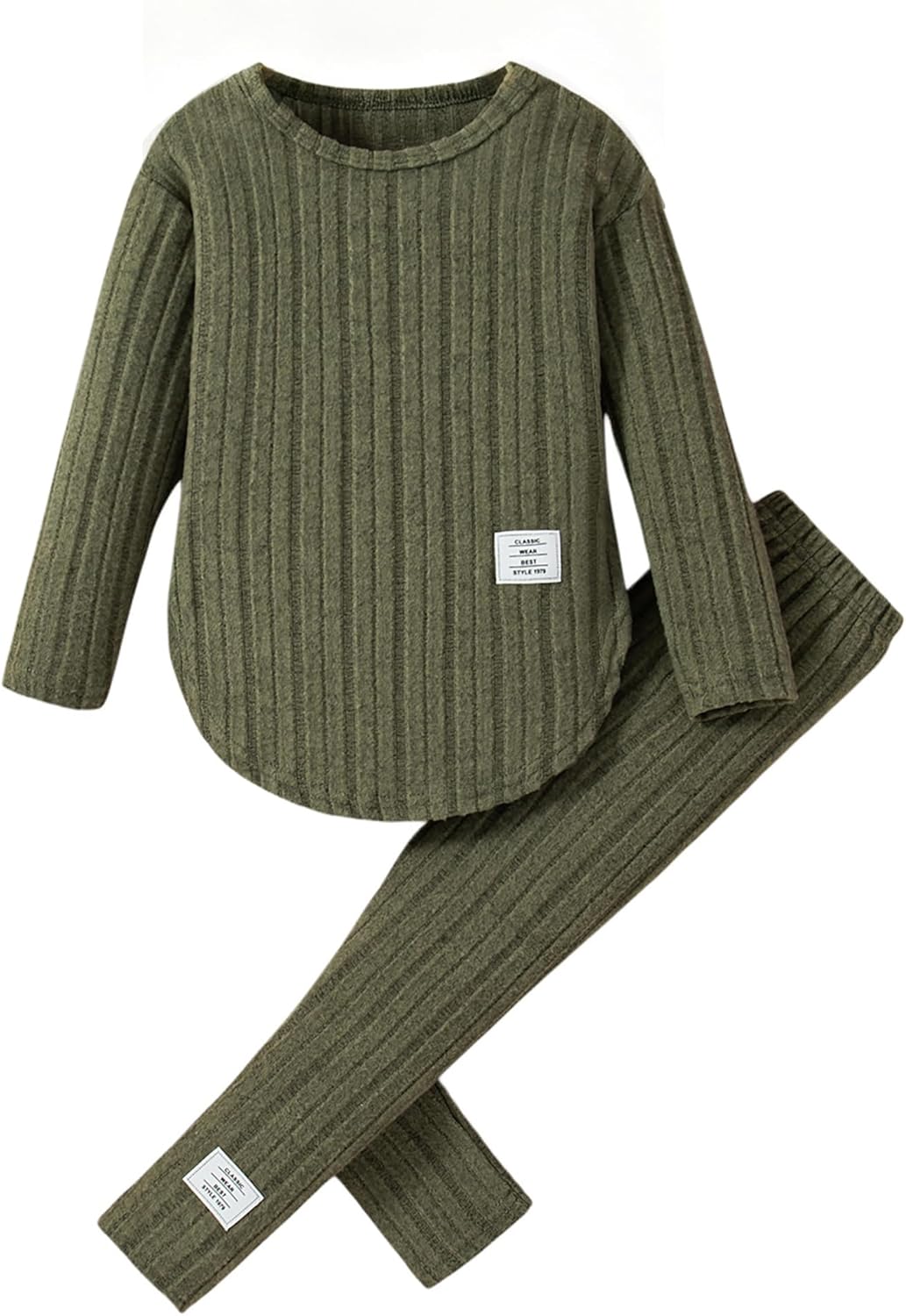 VARMILO Toddler Girl Clothes Sets Fall Warm Sweatshirt Pants Long Sleeve Sweatsuits Winter Outfits Size 2-8 Years