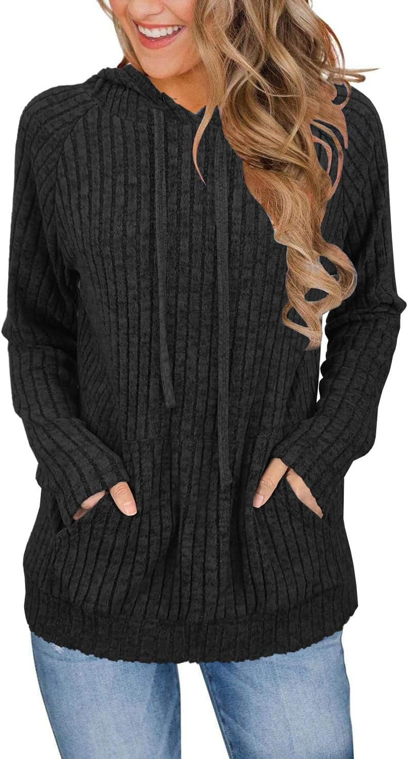 JomeDesign Sweaters for Women Long Sleeve Shirts Fashion Hoodies Pullover Sweatshirts Loose Casual Fall Tops-54