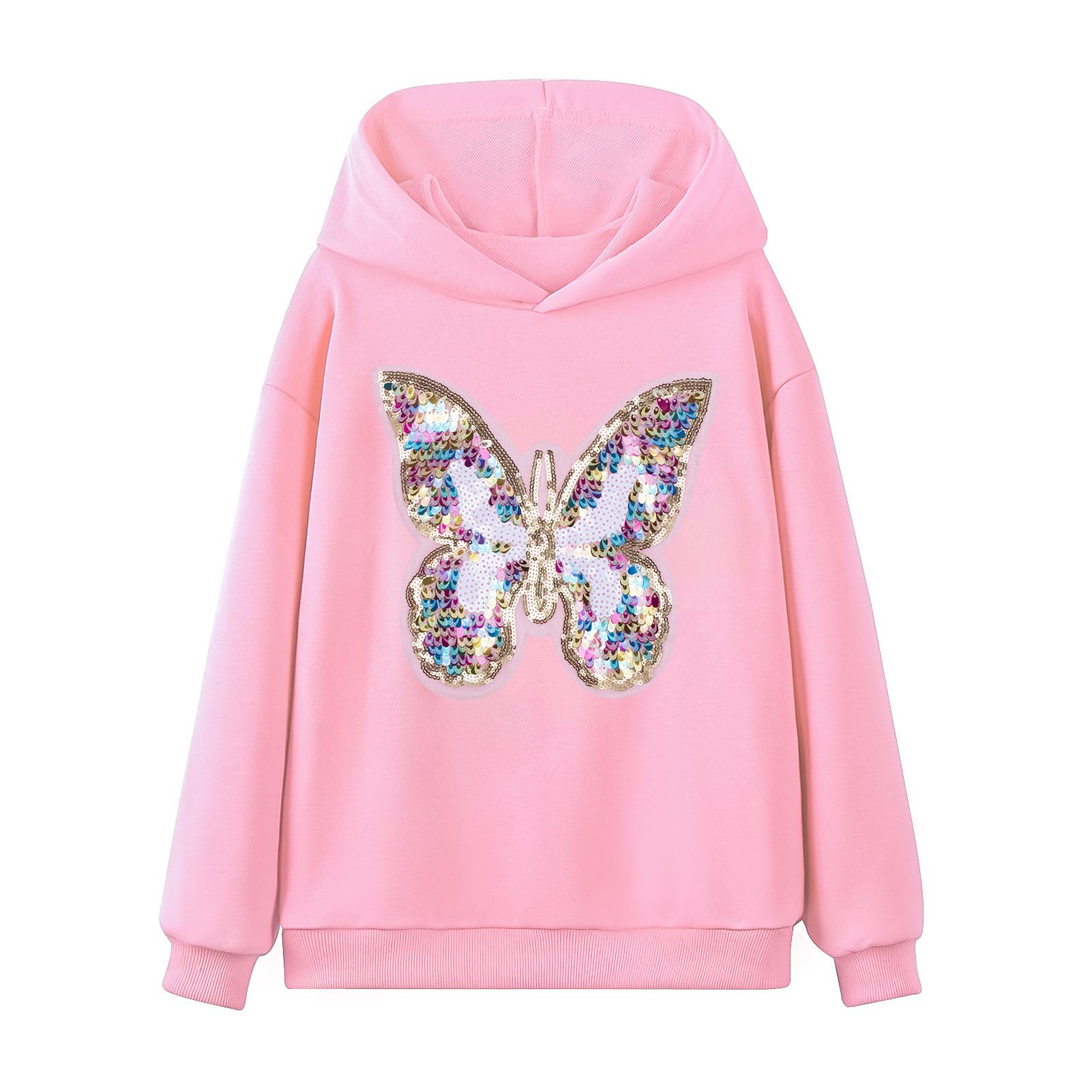 WELAKEN Sweatshirts for Girls Toddler & Kids II Little Girl's Pullover Tops Sweaters & Hoodies