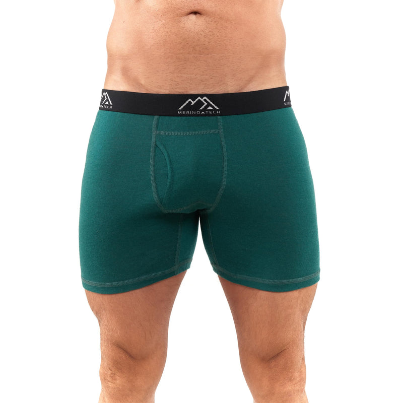 Merino.tech Merino Wool Underwear Mens - 100% Merino Wool Base Layer Boxer Briefs for Men-27