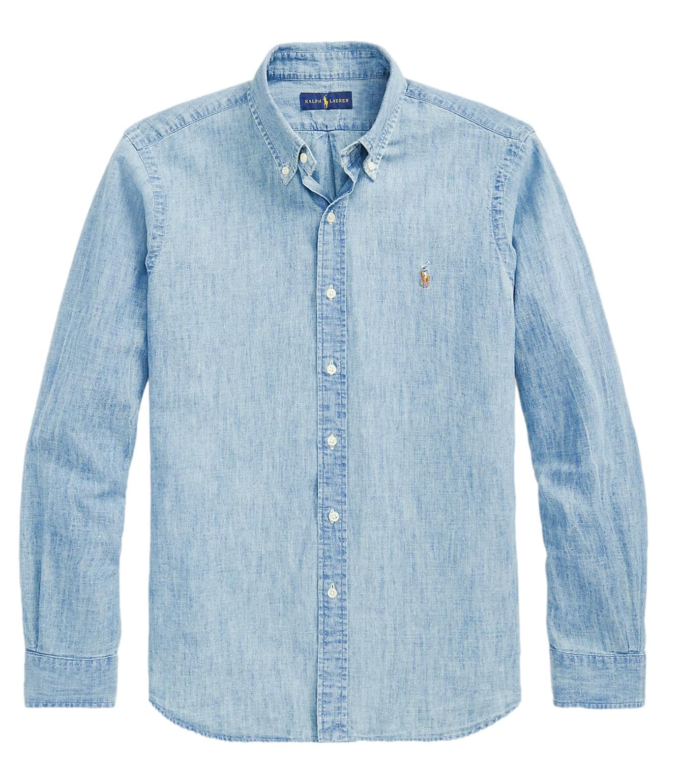 POLO RALPH LAUREN Men's Classic Oxford Long Sleeve Sport Shirt-30